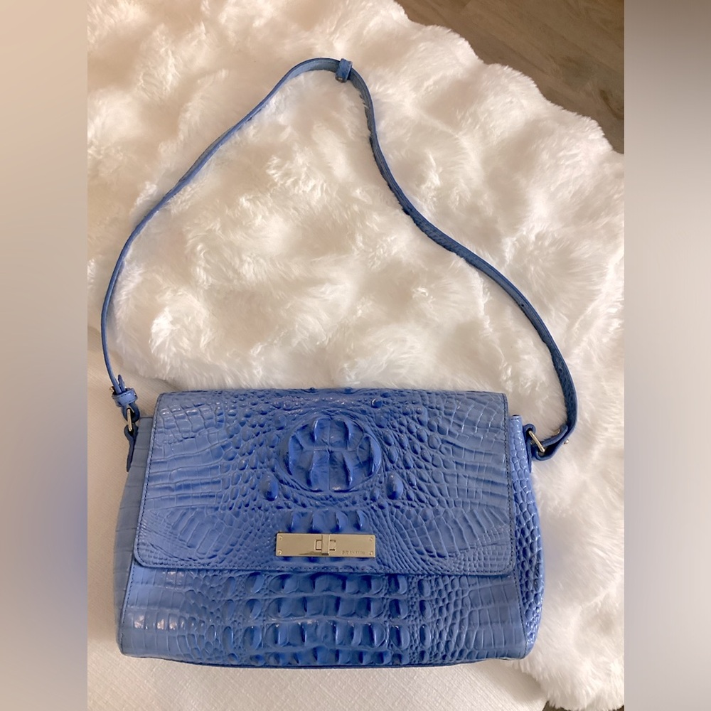 Brahmin Cornflower Blue Handbag